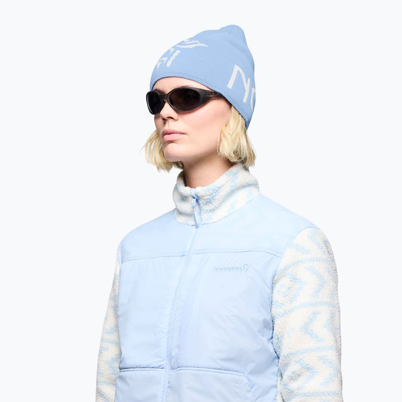 Žieminė kepurė NORRONA MerinoUll Logo Beanie allure 3