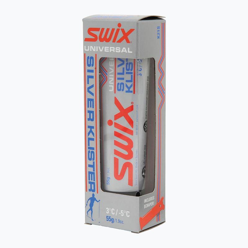 Swix Uni Silver Klister tepalas nuo 3C iki -5C K21S 3