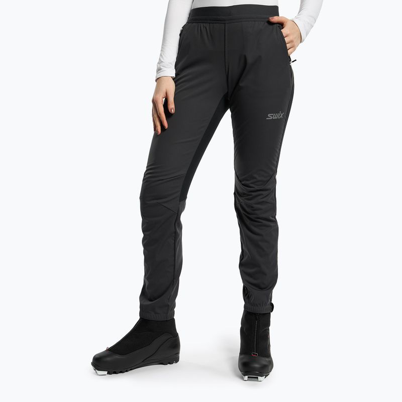 Moteriškos slidinėjimo kelnės Swix Cross black 22316-12401