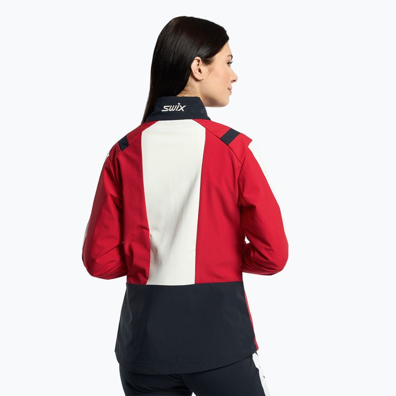 Moteriška slidinėjimo striukė Swix Infinity raudona 15246-99990 3