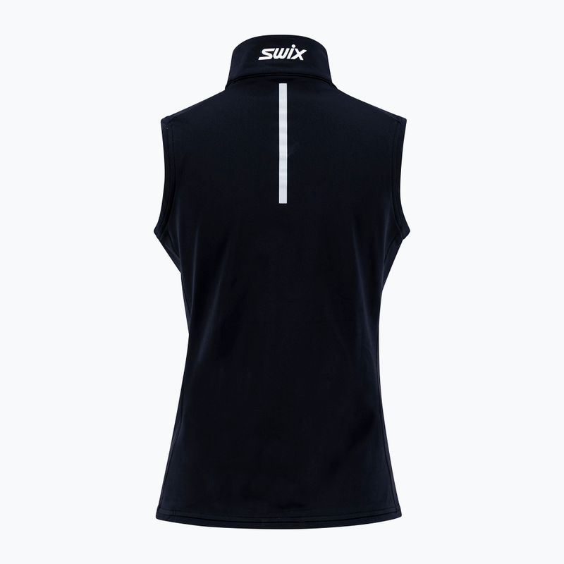 Swix Focus Warm moteriška slidinėjimo liemenė juoda 11216-10000 7