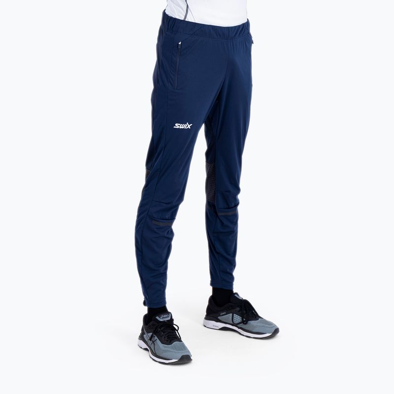Swix Dynamic vyriškos slidinėjimo kelnės tamsiai mėlynos 22941-75100 4