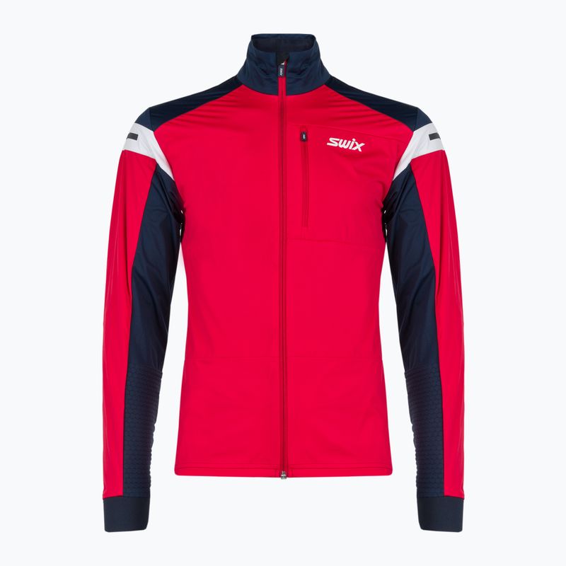 Vyriška Swix Dynamic slidinėjimo striukė raudona 12591-99990