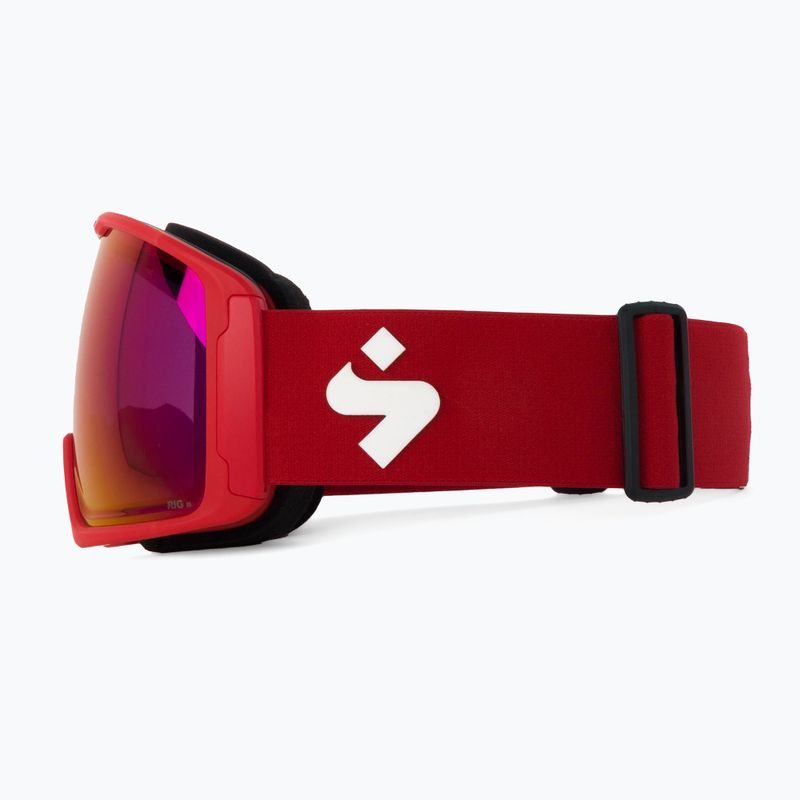 Sweet Protection slidinėjimo akiniai Clockwork WC MAX RIG Reflect BLI rig bixbite rig l amethyst/matte f red/red 852066 5