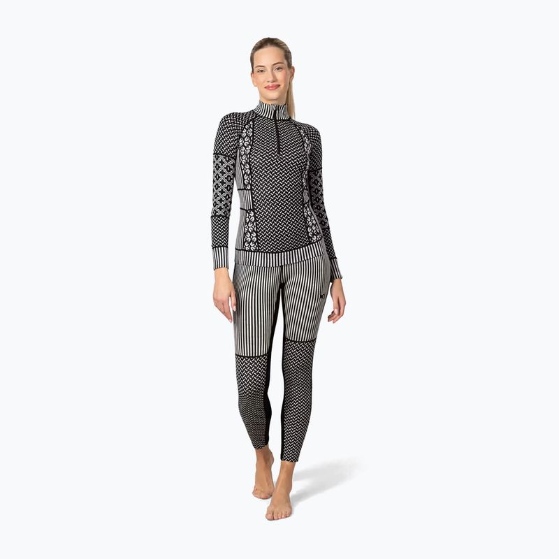 Moteriškas termo džemperis KARI TRAA Smekker Half Zip black 2