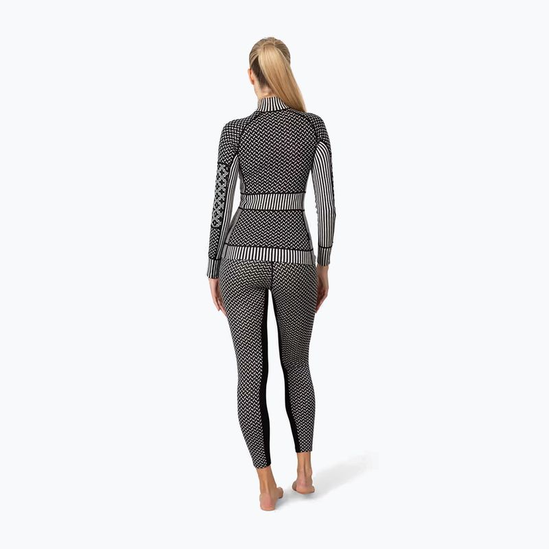 Moteriškas termo džemperis KARI TRAA Smekker Half Zip black 4