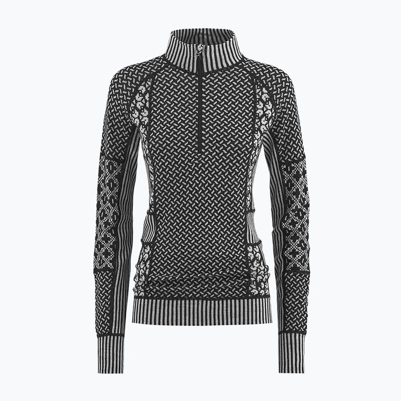 Moteriškas termo džemperis KARI TRAA Smekker Half Zip black 5