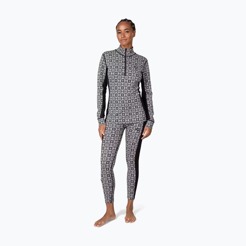 Moteriškas termo džemperis KARI TRAA Rose Half Zip black 2