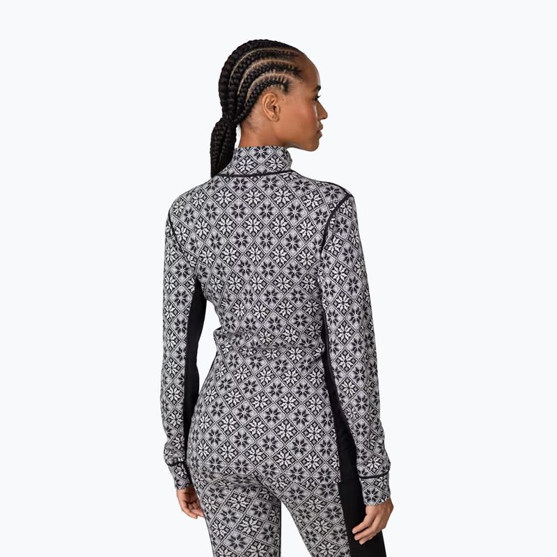 Moteriškas termo džemperis KARI TRAA Rose Half Zip black 3