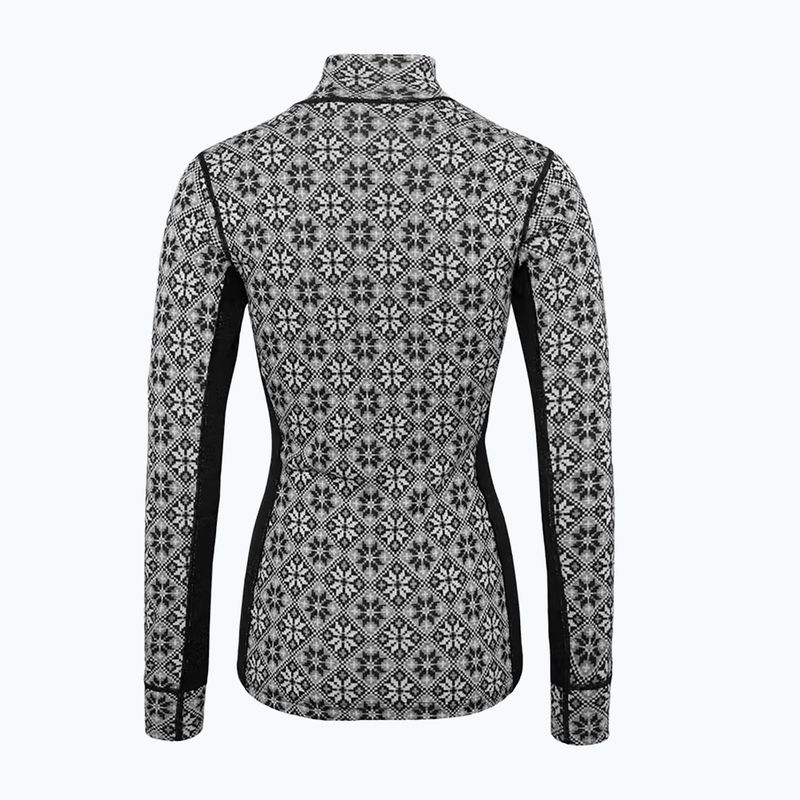Moteriškas termo džemperis KARI TRAA Rose Half Zip black 5