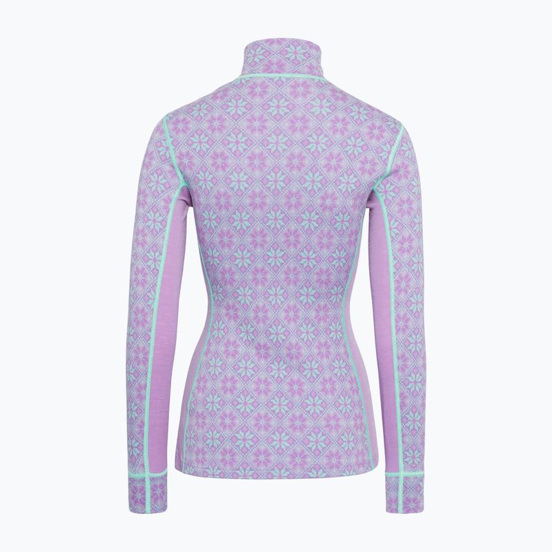 Moteriškas termo džemperis KARI TRAA Rose Half Zip lily 7