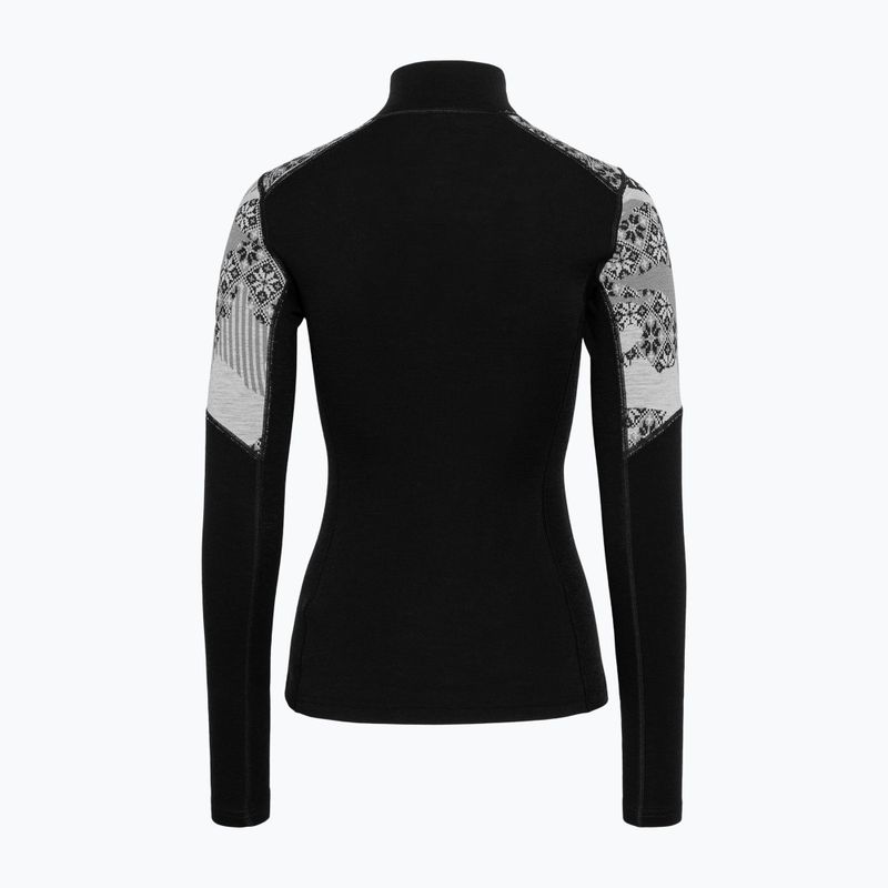Moteriškas termo džemperis KARI TRAA Olea Half Zip black 5