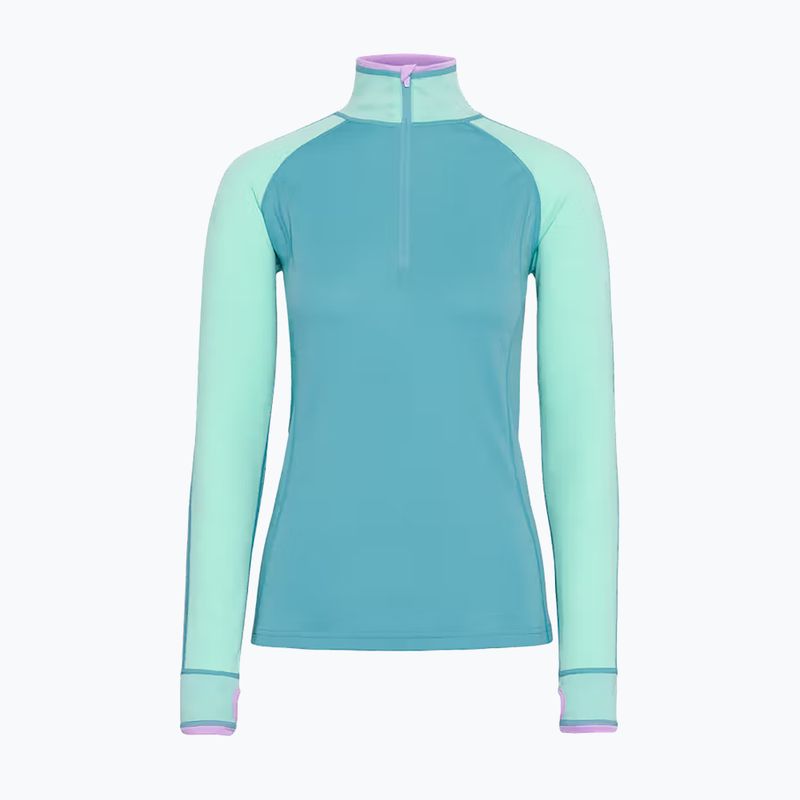 Moteriškas termo džemperis KARI TRAA Mila Half Zip blue lagoon 6