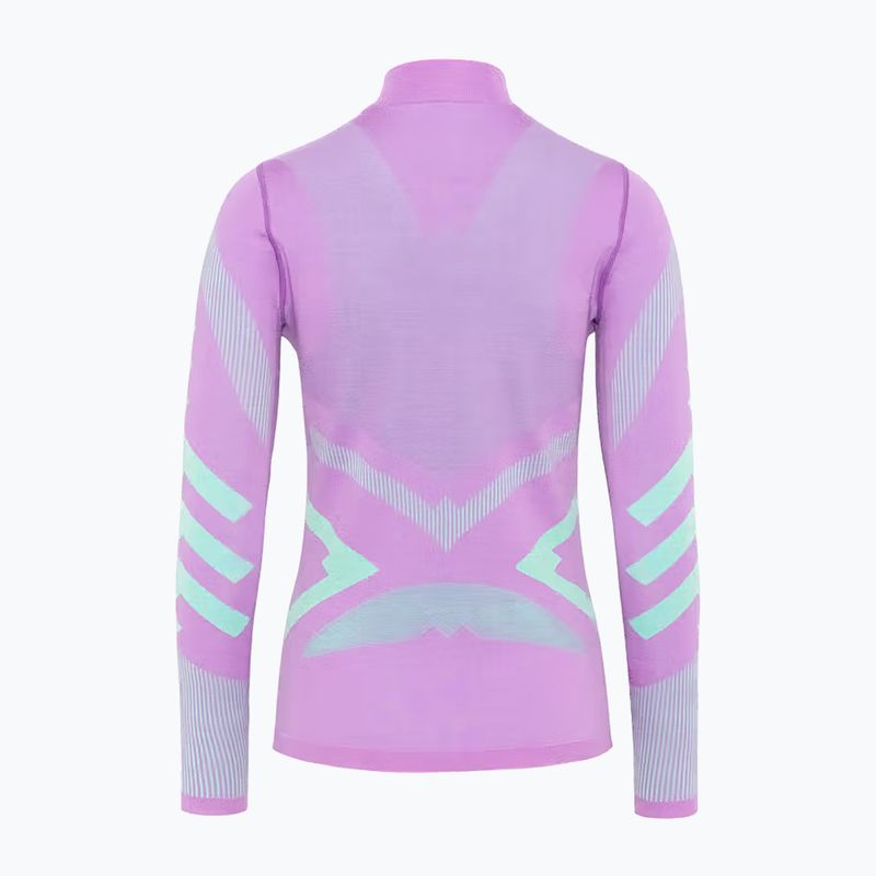 Moteriškas termo džemperis KARI TRAA Faith Half Zip violet 5
