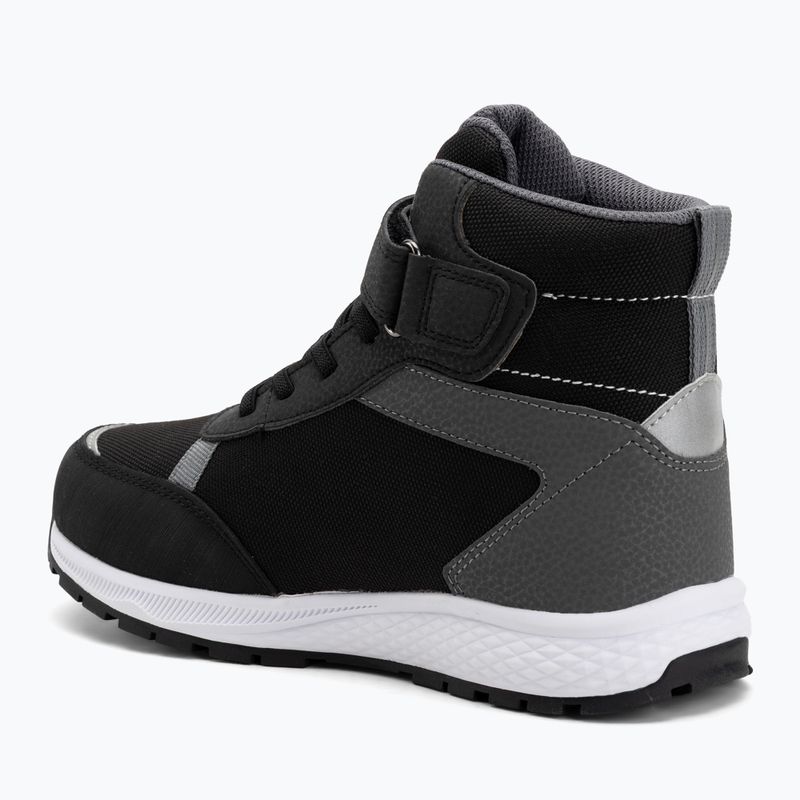 Viking Footwear Equip Warm Waterproof 1V vaikiški sniego batai juoda/pilka 3