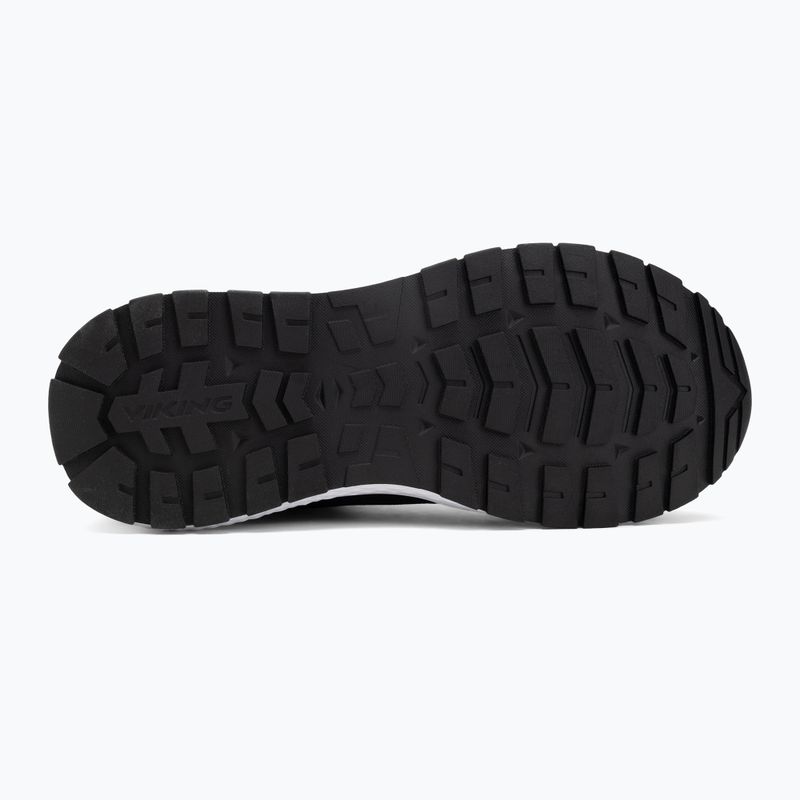 Viking Footwear Equip Warm Waterproof 1V vaikiški sniego batai juoda/pilka 4