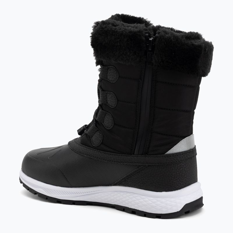 Viking Footwear Equip Warm Waterproof Zip juodi/granitiniai vaikiški sniego batai 3