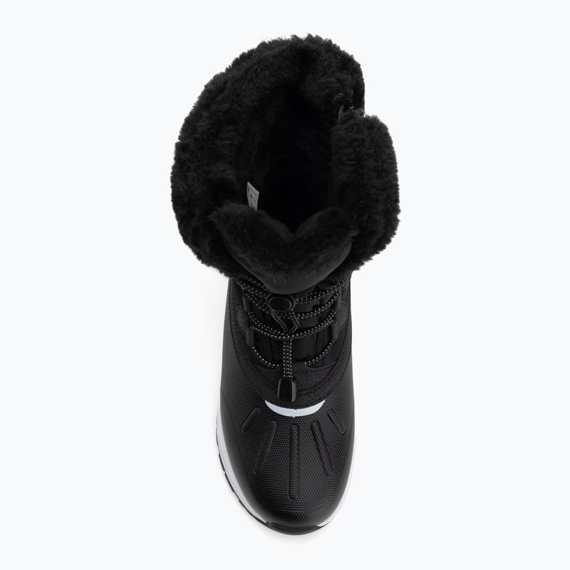 Viking Footwear Equip Warm Waterproof Zip juodi/granitiniai vaikiški sniego batai 5