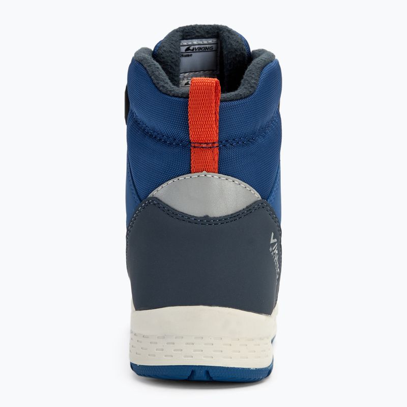 Vaikiški sniego batai Viking Footwear Espo Warm Waterproof BOA blue/rust 6
