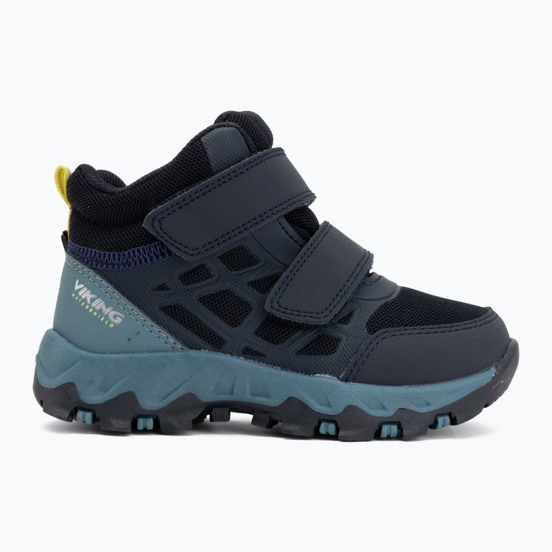 Vaikiški batai Viking Footwear Track Mid 2V Waterproof tamsiai mėlyni/džinsiniai 2