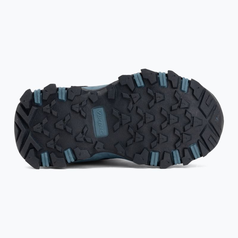 Vaikiški batai Viking Track Mid 2V Waterproof navy/demin 4