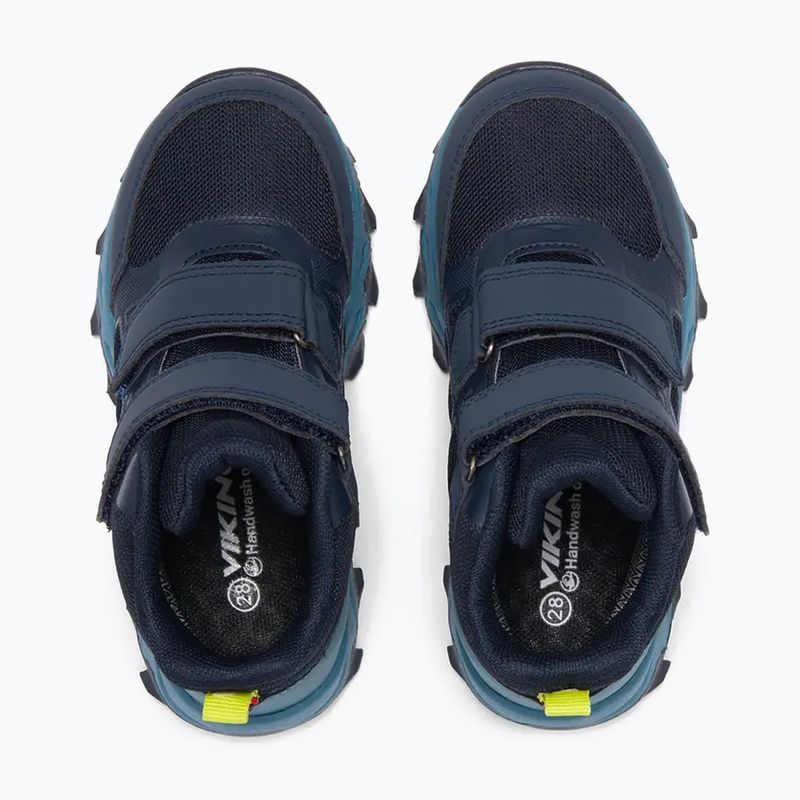 Vaikiški batai Viking Track Mid 2V Waterproof navy/demin 5