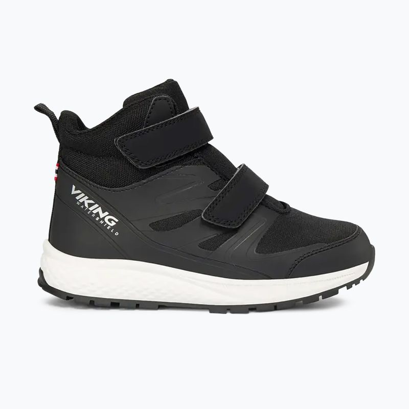 Vaikiški batai Viking Footwear Equip Mid 2V Waterproof juodi 8