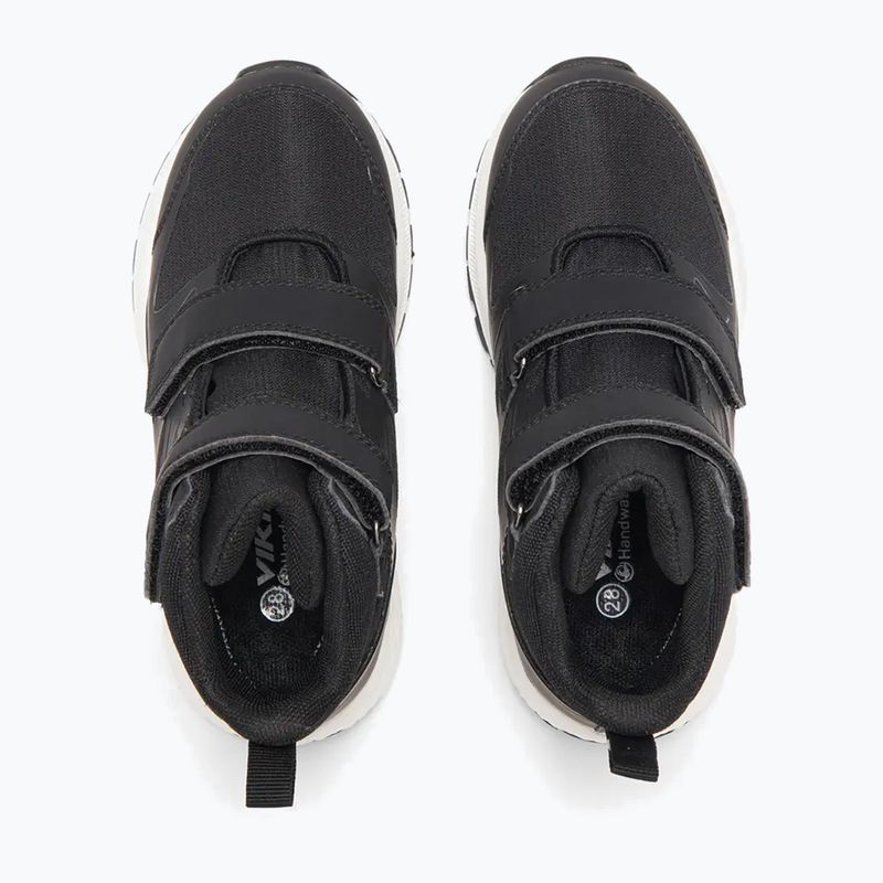 Vaikiški batai Viking Footwear Equip Mid 2V Waterproof juodi 12