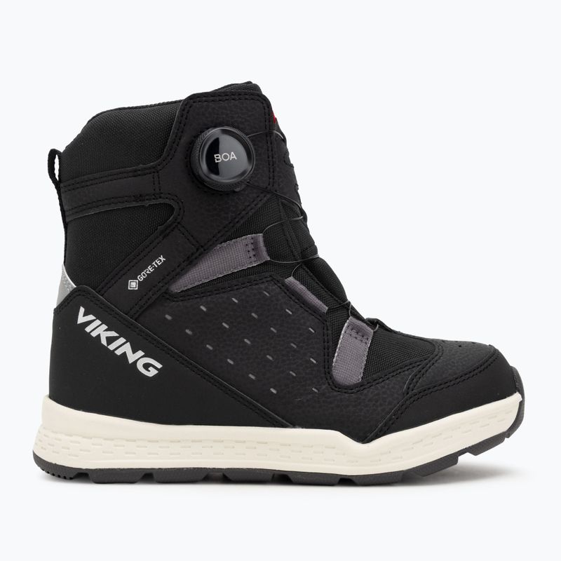 Viking Footwear Espo Reflex Warm GTX BOA vaikiški sniego batai juoda/juoda 2