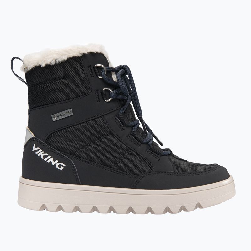 Vaikiški sniego batai Viking Fleek Warm GTX Zip black 9