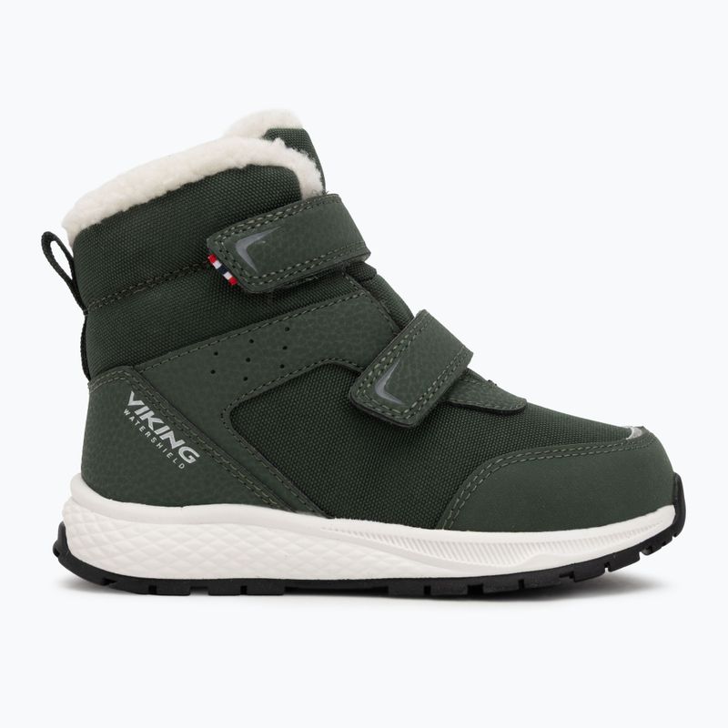 Viking Footwear Equip Warm Waterproof 2V pušiniai/juodi vaikiški sniego batai 2