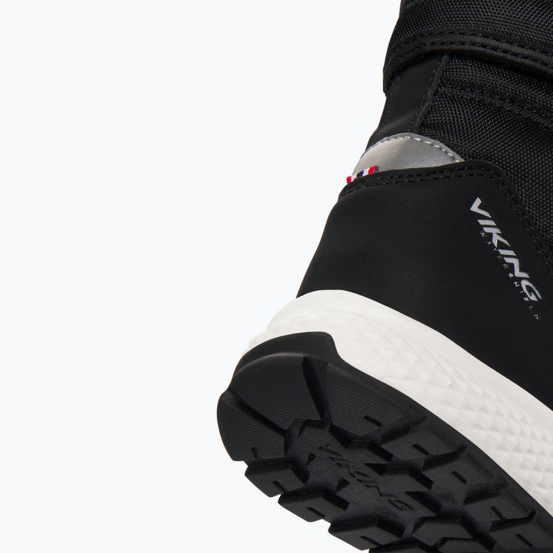 Vaikiški sniego batai Viking Footwear Equip Warm Waterproof 1V Pull On black 8