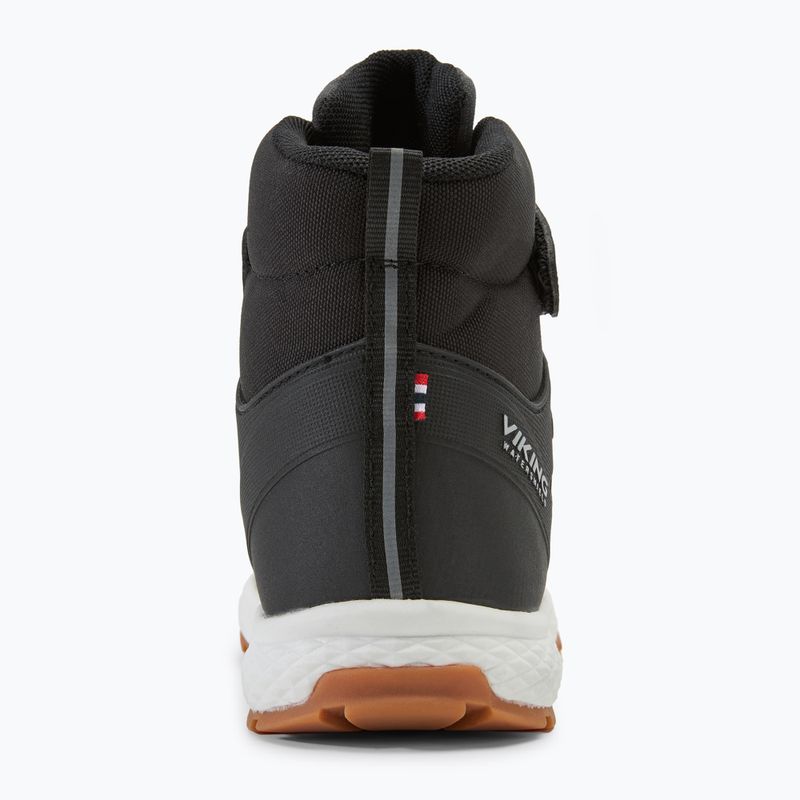 Vaikiški sniego batai Viking Footwear Equip Defence Warm WP 1V black/ charcoal 6