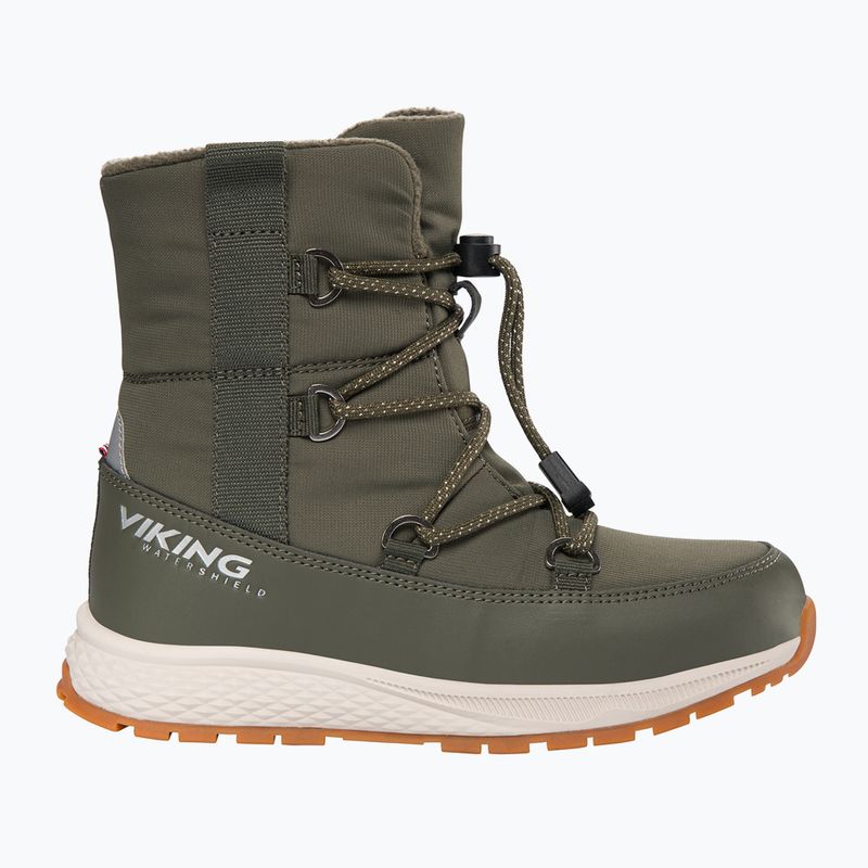 Vaikiški sniego batai Viking Equip Warm Waterproof SL olive 2