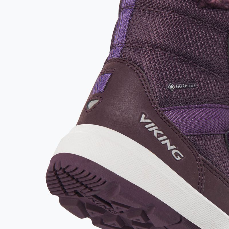 Vaikiški sniego batai Viking Footwear Play Reflex Warm GTX 2V grape/purple 8