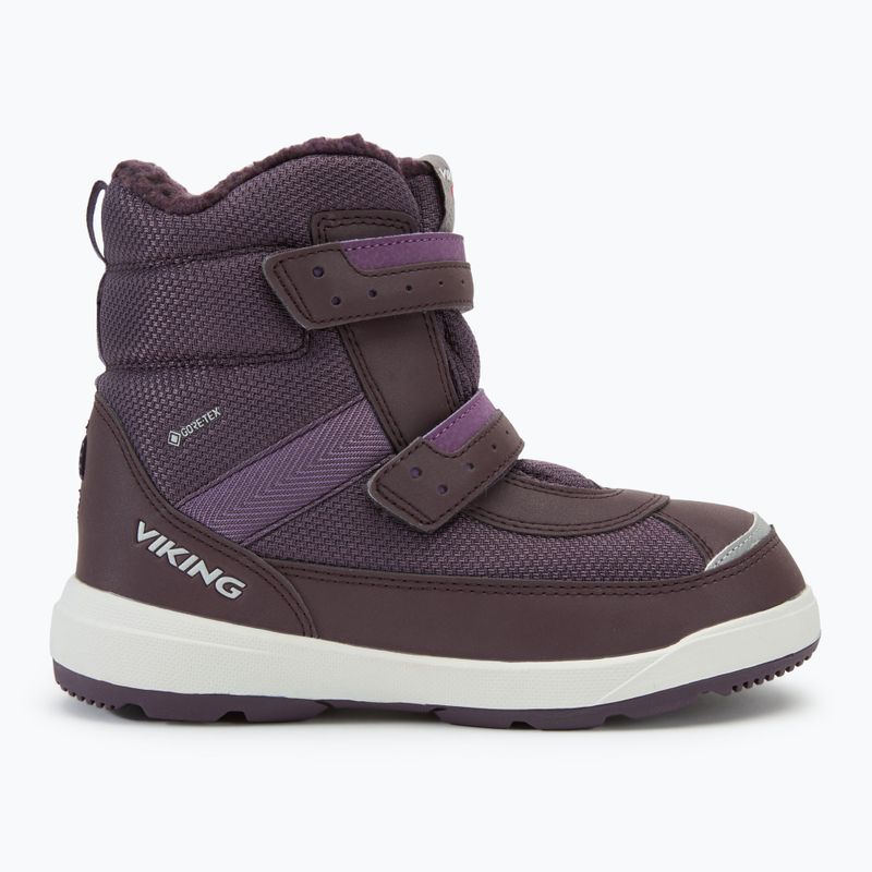 Vaikiški sniego batai Viking Footwear Play Reflex Warm GTX 2V grape/purple 2