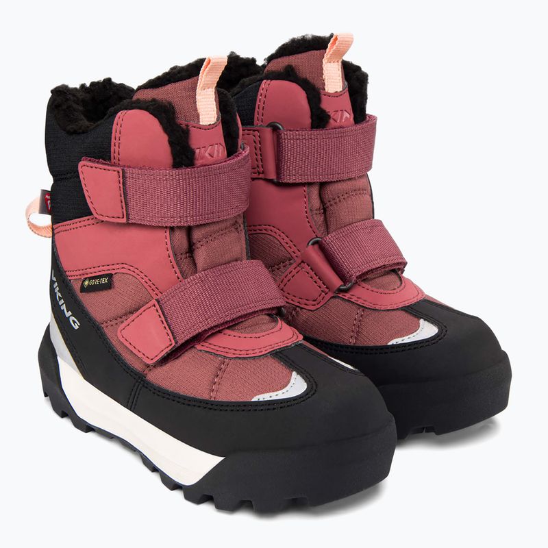 Vaikiški sniego batai Viking Expower Warm GTX 2V dark pink 8