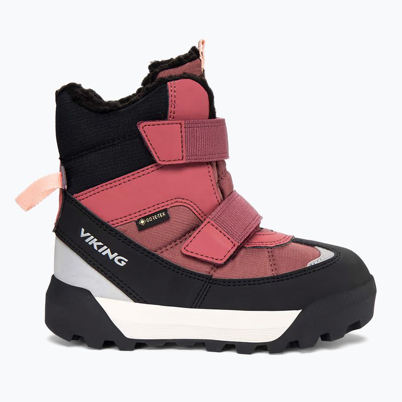 Vaikiški sniego batai Viking Expower Warm GTX 2V dark pink 9