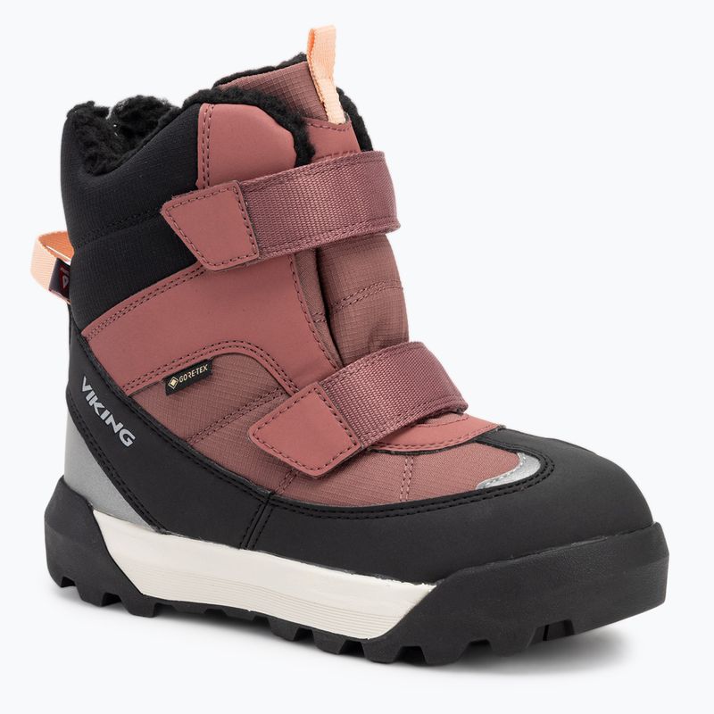 Vaikiški sniego batai Viking Expower Warm GTX 2V dark pink