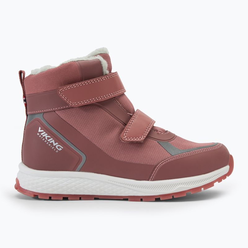 Vaikiški sniego batai Viking Footwear Equip Glow Warm WP 2V pink 2