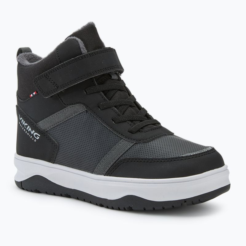 Vaikiški batai Viking Squad Warm Waterproof 1V black