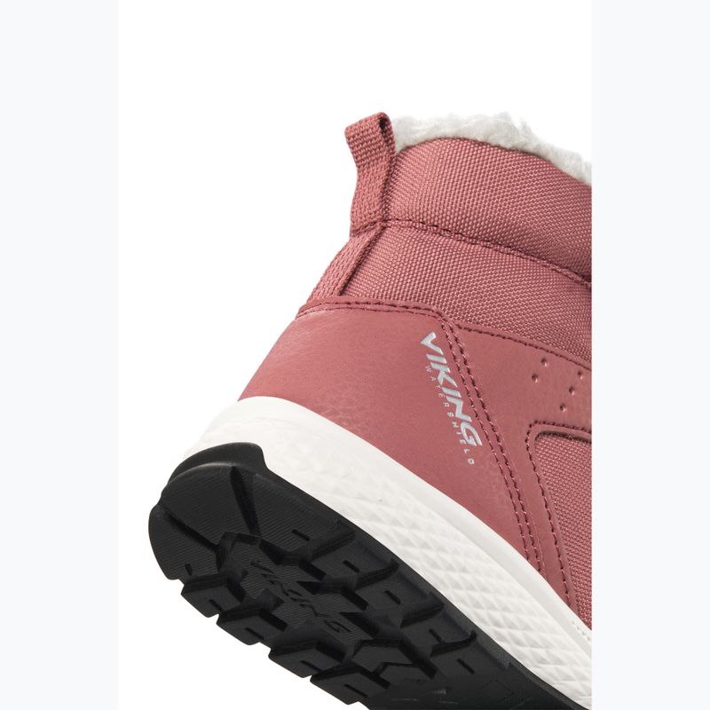 Viking Footwear Equip Warm Waterproof 2V rožiniai vaikiški sniego batai 8