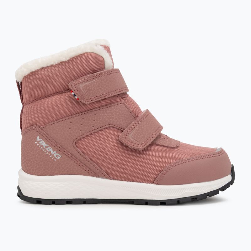 Viking Footwear Equip Warm Waterproof 2V rožiniai vaikiški sniego batai 2