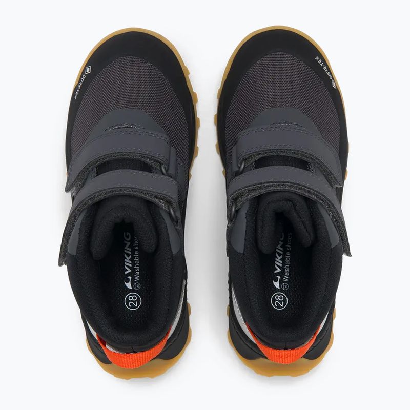 Vaikiški batai Viking Footwear Expower Mid 2V Gore-Tex juodi 5