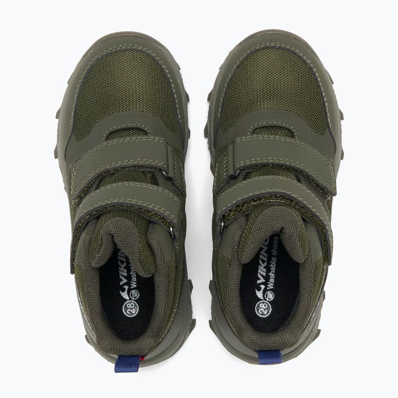 Vaikiški batai Viking Track Mid 2V Waterproot olive 5
