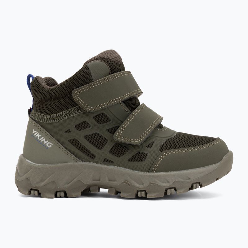 Vaikiški batai Viking Track Mid 2V Waterproot olive 2