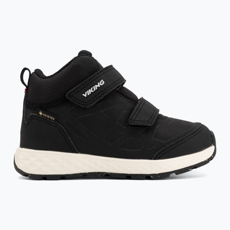 Vaikiški batai Viking Veme Reflex Mid 2V Gore-Tex black/white 2