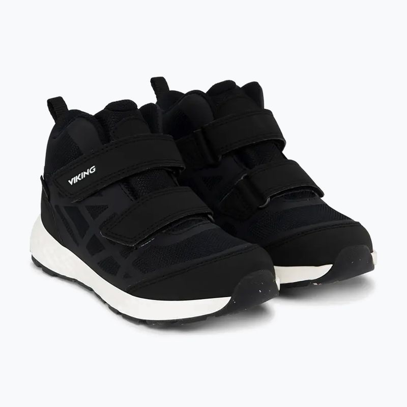 Vaikiški batai Viking Footwear Veme Reflex Mid 2V Gore-Tex juoda/balta 10