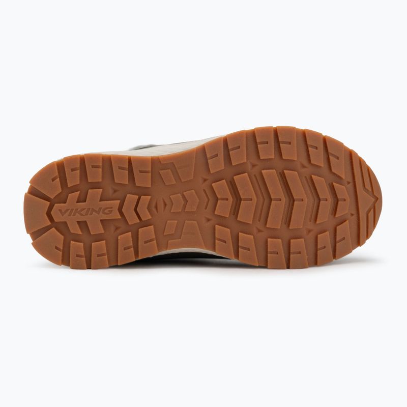 Viking Footwear Equip šilti neperšlampami Zip alyvuogių spalvos vaikiški sniego batai 4