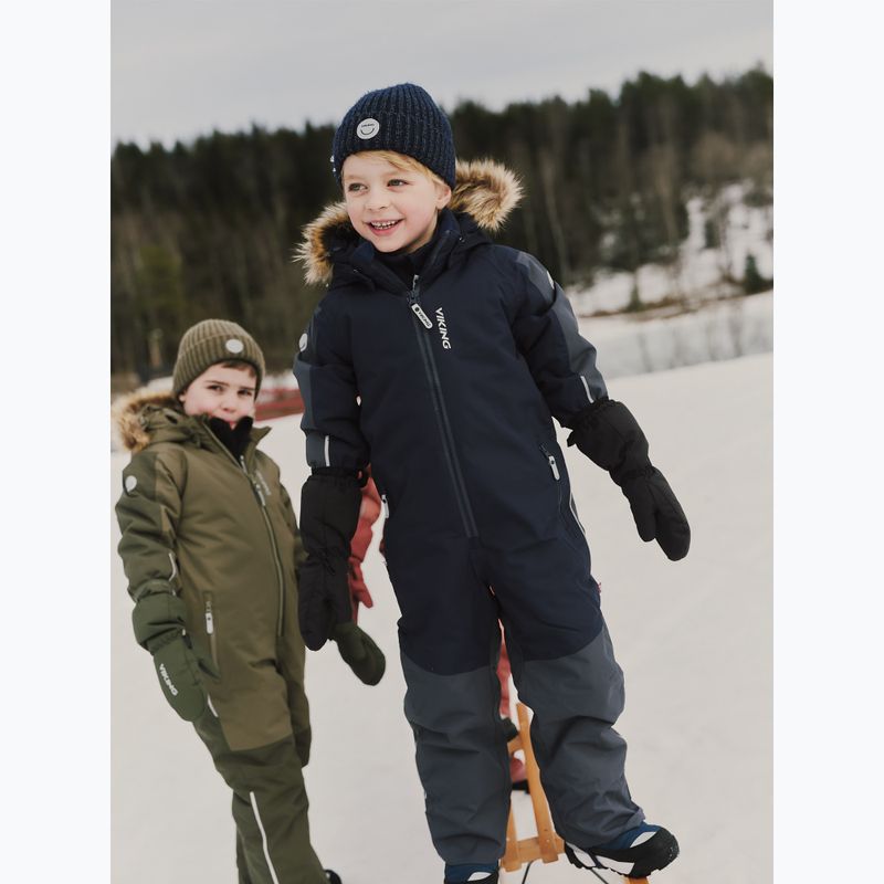 Vaikiški žieminiai batai Viking Footwear Expower Warm GTX 2V alyvuogių spalvos 8